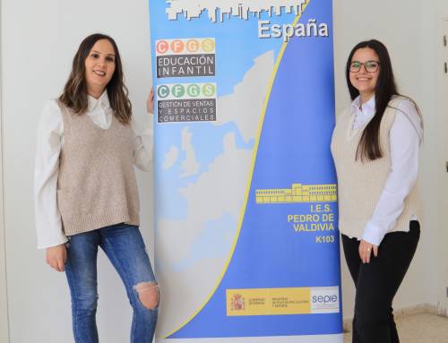 Dos alumnas del Ciclo Superior de Educación Infantil participan en el Programa Erasmus +